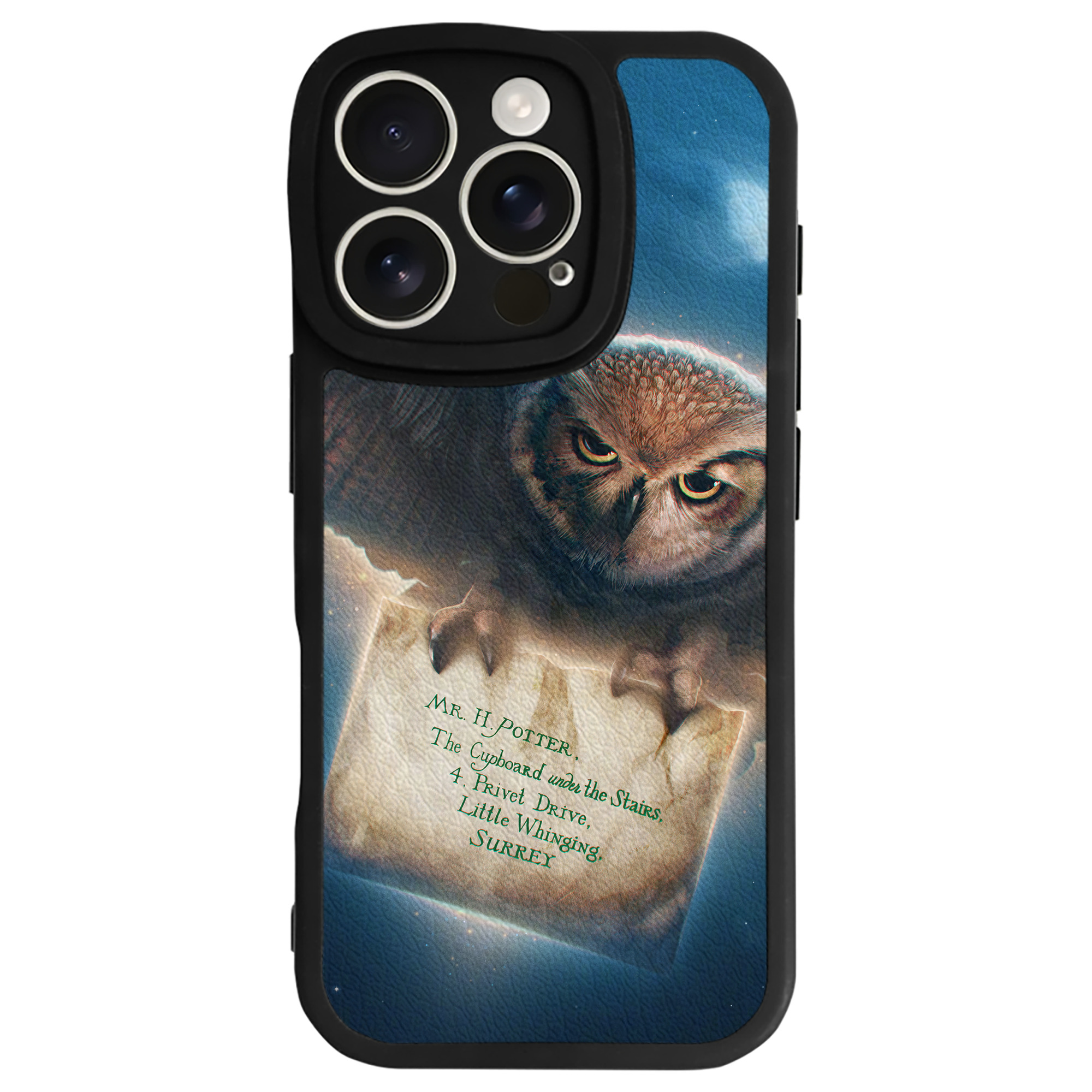 （画像用） Harry Potter ハリー・ポッターシリーズ 【iPhone 16シリーズ対応】シリコンスマホケース（レザー調） 材質：シリコン